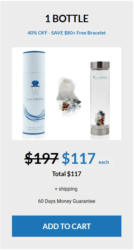 SlimCrystal Water Bottle Supplement